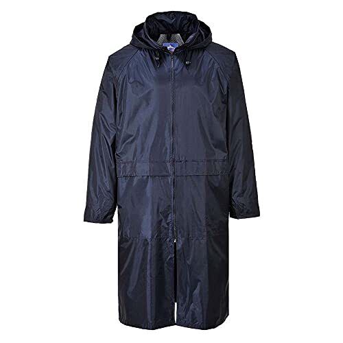 Classic Rain Coat Color: Navy Talla: Small
