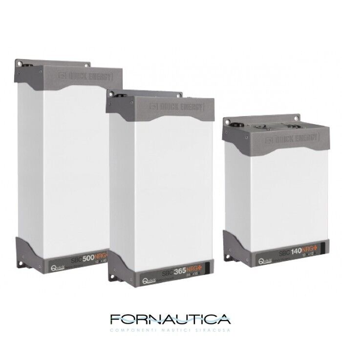 CARICABATTERIE QUICK SBC 300 NRG PLUS FR 12V 30A 3 USCITE - PER BARCA CAMPER