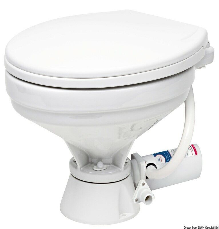 WC elettrico 24 V tazza grande