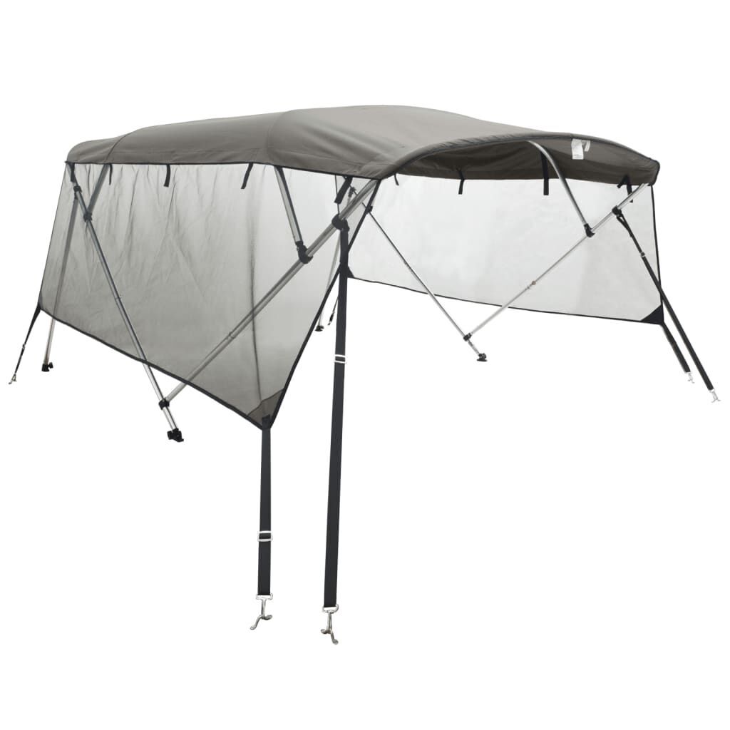 AX Tendalino Bimini 4 Archi Barca Baldacchino 243x170/182x137cm Cinturini 94858