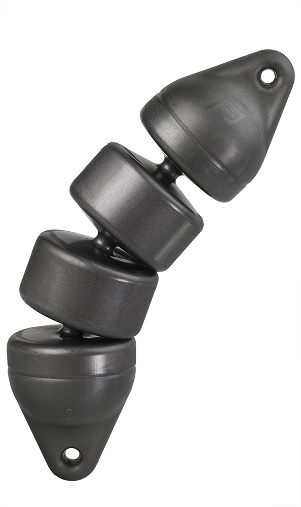 Parabordo rib nero Ø cm.15x60 - parabordo rib articolato Ø cm.15x60 | Marca P...