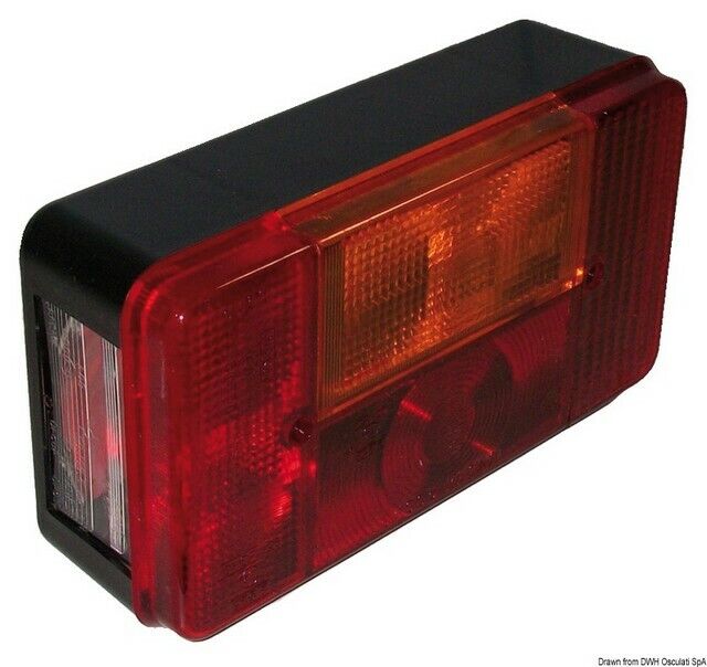 39665 Fanale posteriore DX 5 funzioni 4 lampadine OSCU