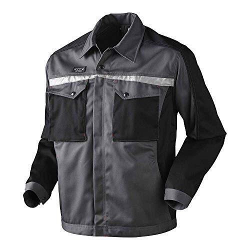 J.A.K. 92055004 Serie 9205 65% poliestere/35% cotone, grigio/nero, XL