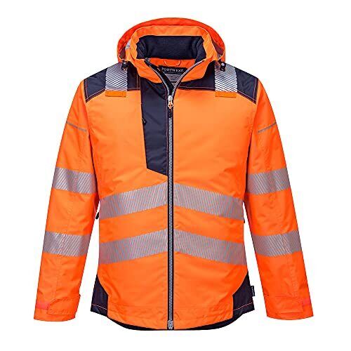 PW3 Hi-Vis Winter Jacket - Color: OrNa - Talla: Large