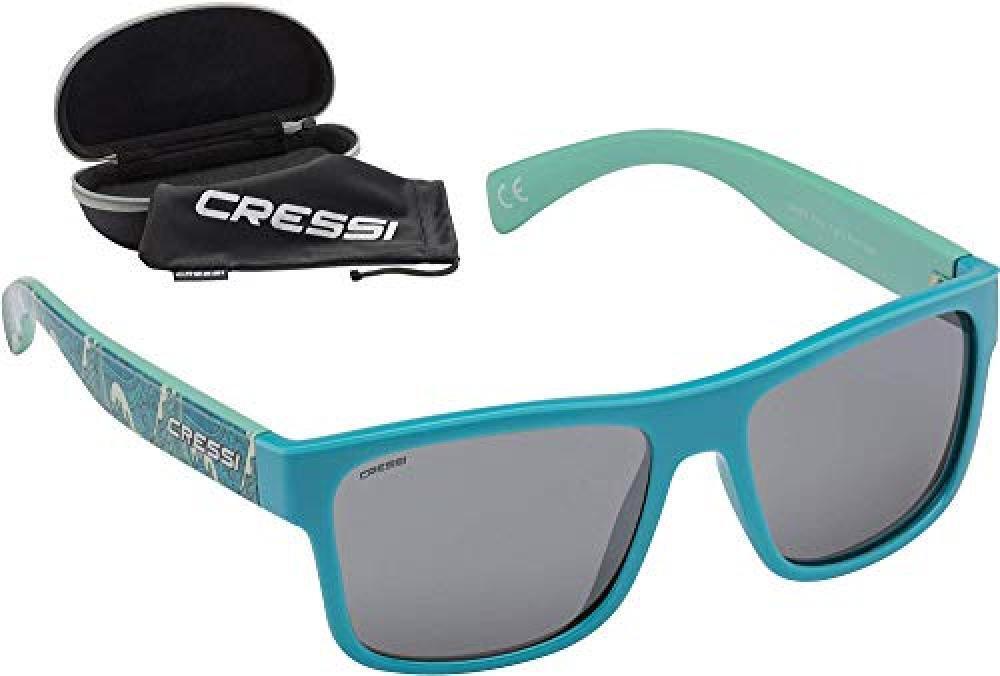 (TG. Taglia unica) Cressi Spike Sunglasses, Occhiali Sportivi da Sole Unisex Adu