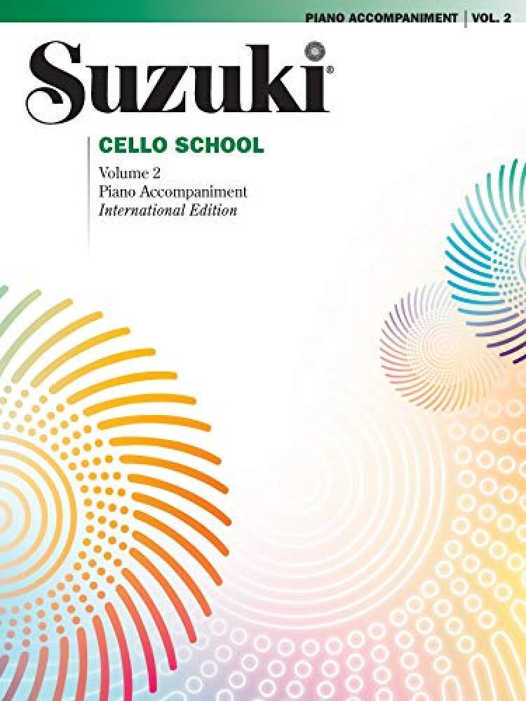 Suzuki cello pi acc  2 [Lingua inglese] - NUOVO