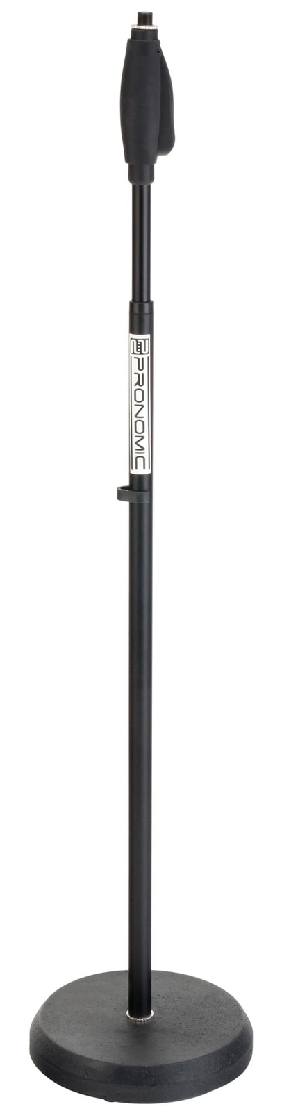 Asta per Microfono a Giraffa Stand Asta Microfonica Push Base Tonda Stativo