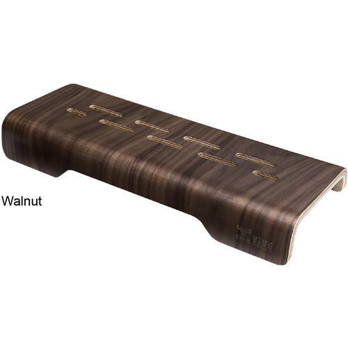 XVIVE F4+B4 FLOORBOARD PORTA PEDALI IN LEGNO DI NOCE PER PEDALINI SINGOLI FLOOR