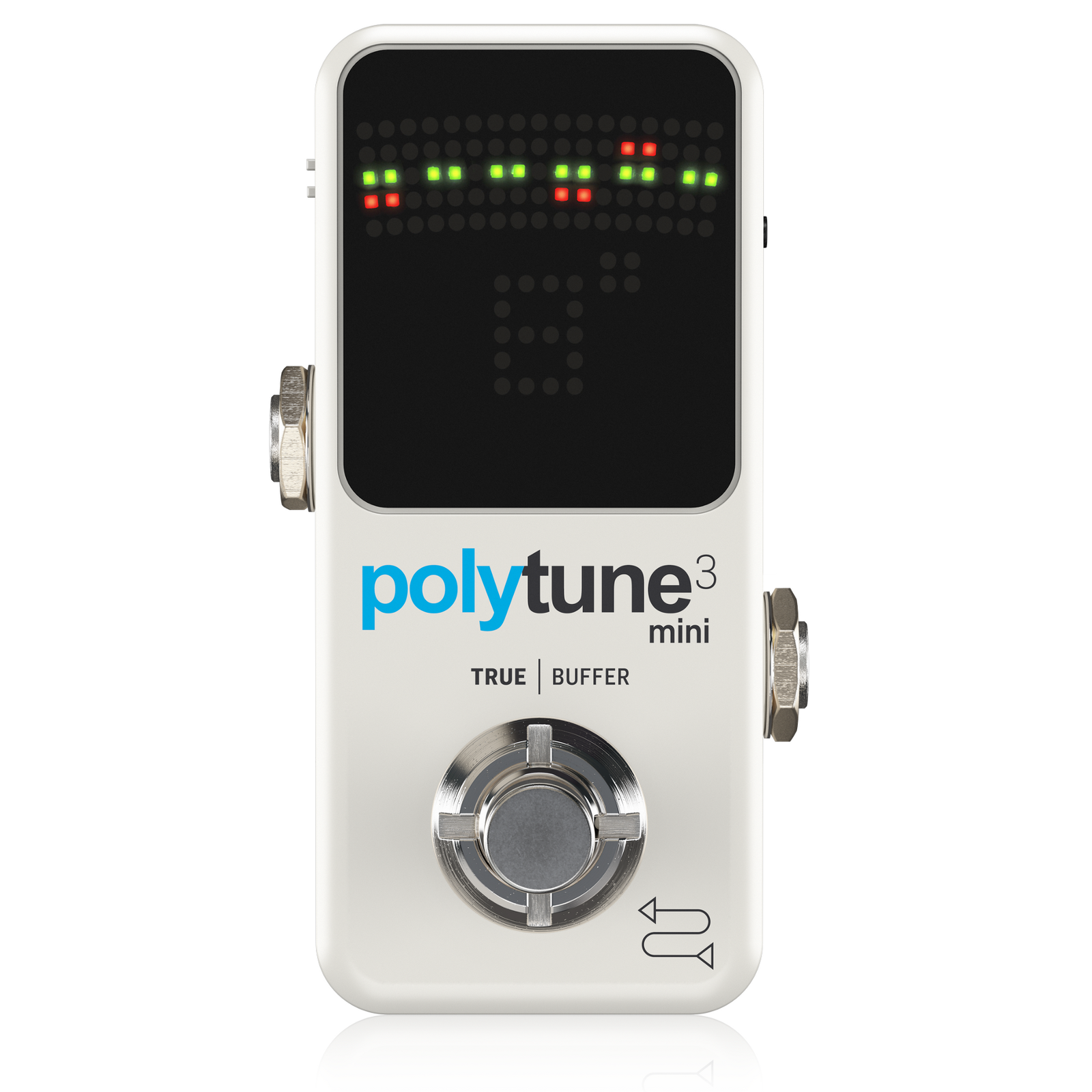 TC ELECTRONIC POLYTUNE 3 MINI ACCORDATORE PER CHITARRA E BASSO A PEDALE CON BOOS