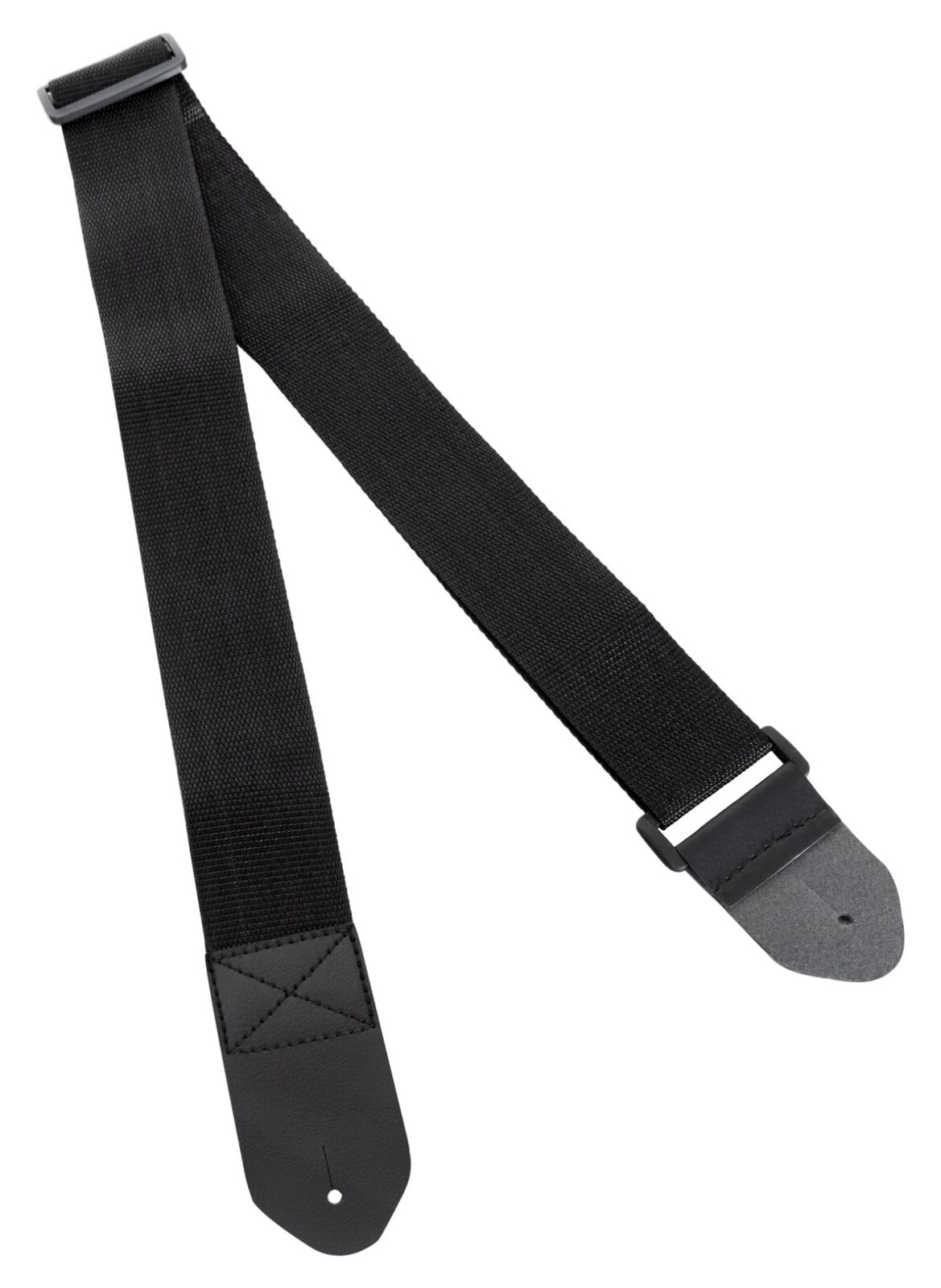 Tracolla Chitarra Basso Universale per Bambini Corto Regolabile 70-125cm Nera