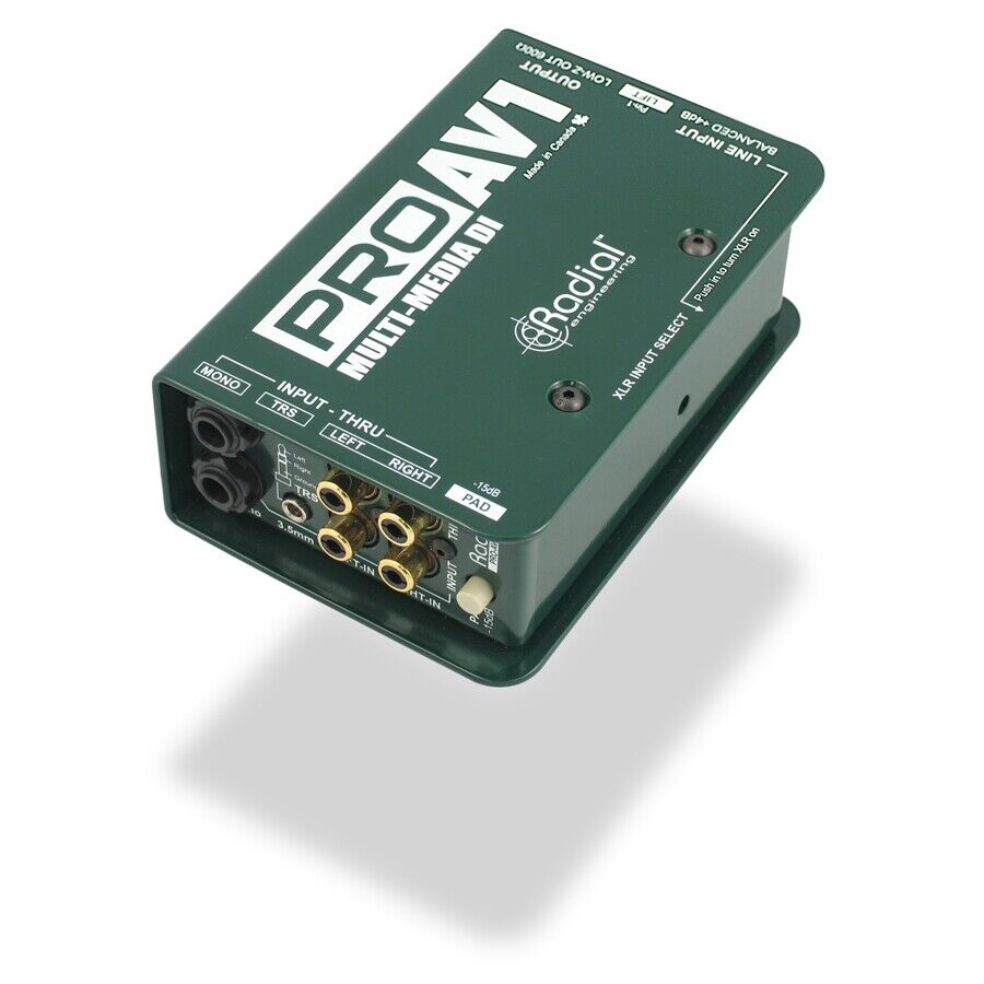 RADIAL PRO AV1 PEDALI EFFETTO PER CHITARRA