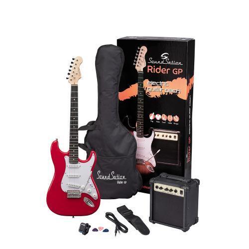 SOUNDSATION GP CAR Guitar Pack elettrico - Candy Apple Red