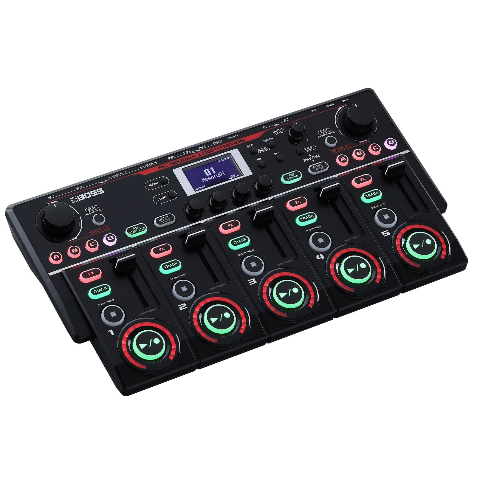 Boss RC-505 MK2 RC-505mkII Loop Station Chitarra Effetti Pedale USB 44.1kHzAD