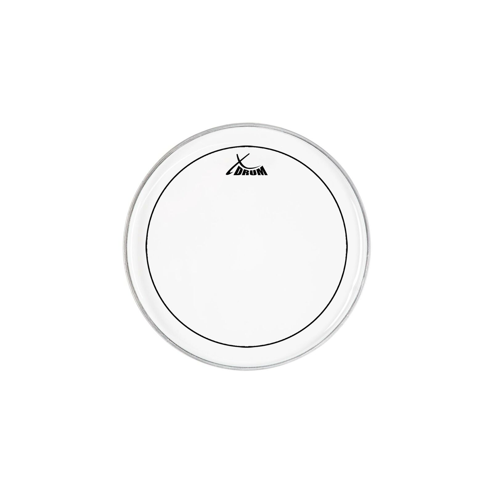 Pelle Batteria Idraulico Trasparente 12'' per Batteria Acustica Rullante Timpano