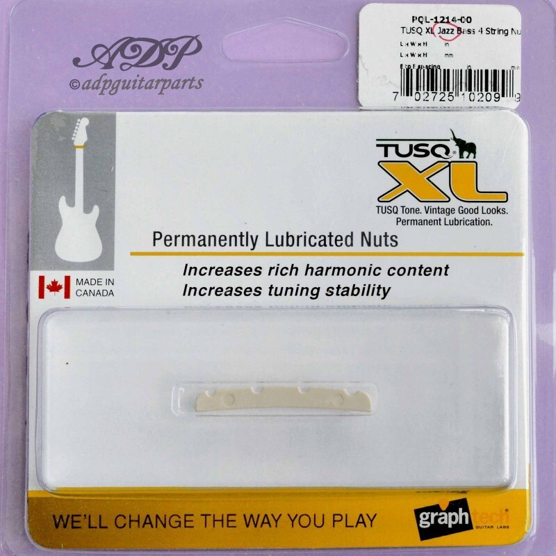 Capotasto Di Bassa Graph Tech Tusq XL PQL-1214-00 per FENDER J-Bass Slotted N