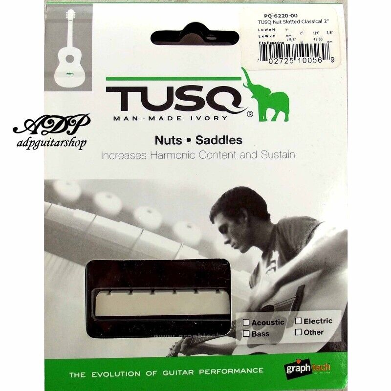 Capotasto Graph Tech Tusq PQ-6220 Chitarra Classique TACOMA Slotted Nut 250,85