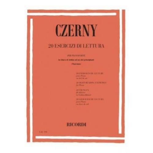 CZERNY C. - 20 ESERCIZI DI LETTURA