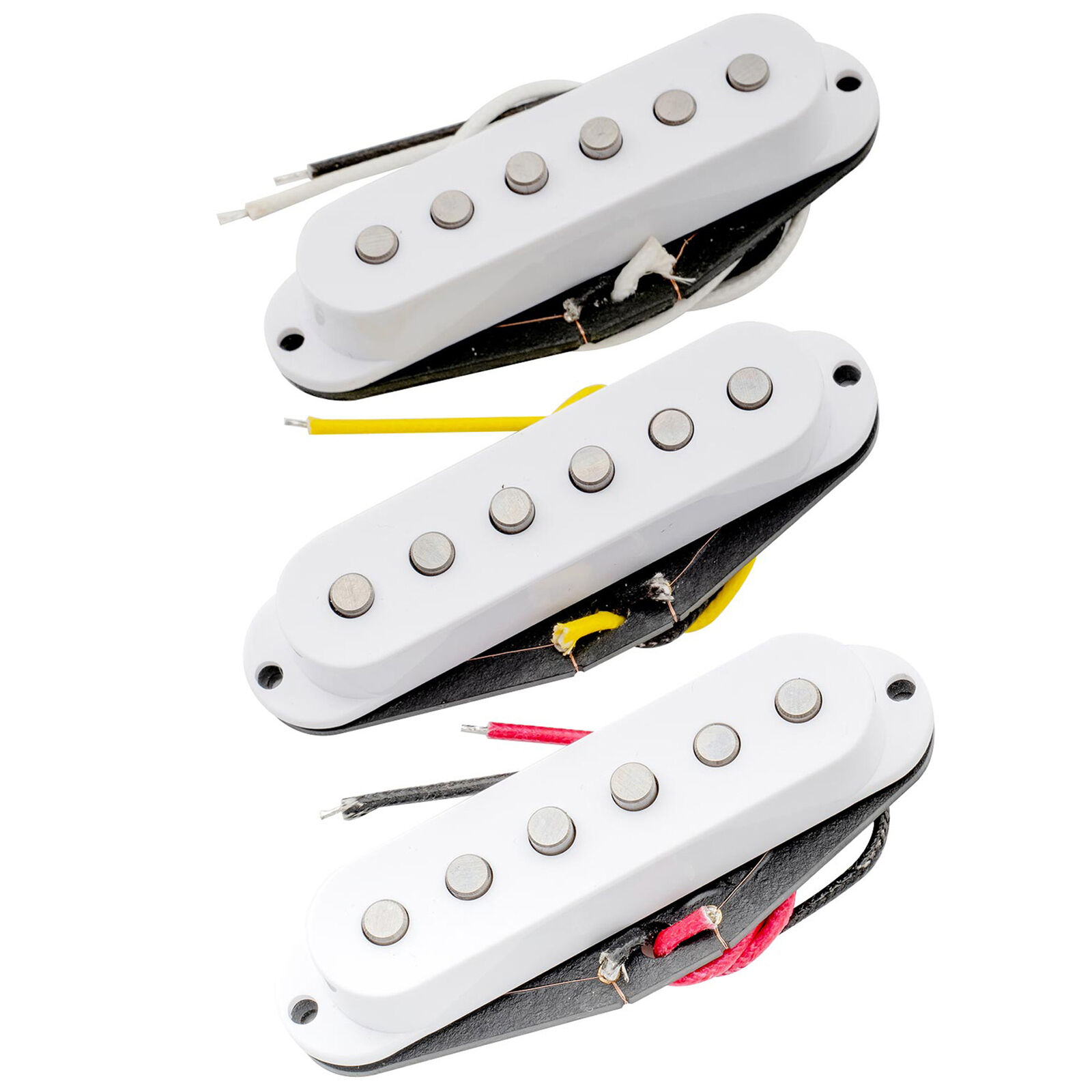 Artec SSA12 Vintage Staggered Alnico 5 Single Coil Pickups Set For Strat Guitar