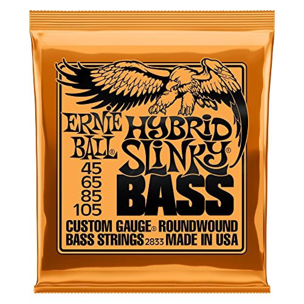(TG. Hybrid) Cordes pour basse électrique Ernie Ball Hybrid Slinky Nickel Wauge
