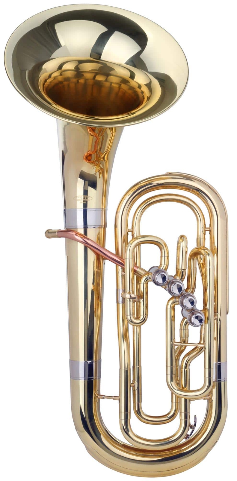 Eufonio Brass Flicorno Baritono Strumento a Fiato Professionale Valvole Custodia