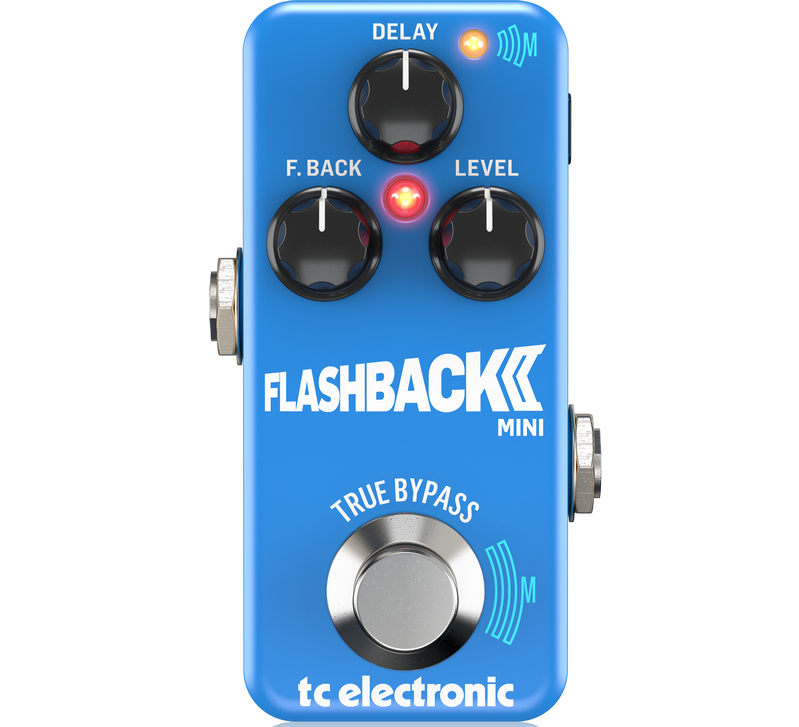 TC ELECTRONIC FLASHBACK 2 MINI DELAY EFFETTO A PEDALE PER CHITARRA TONEPRINT E T