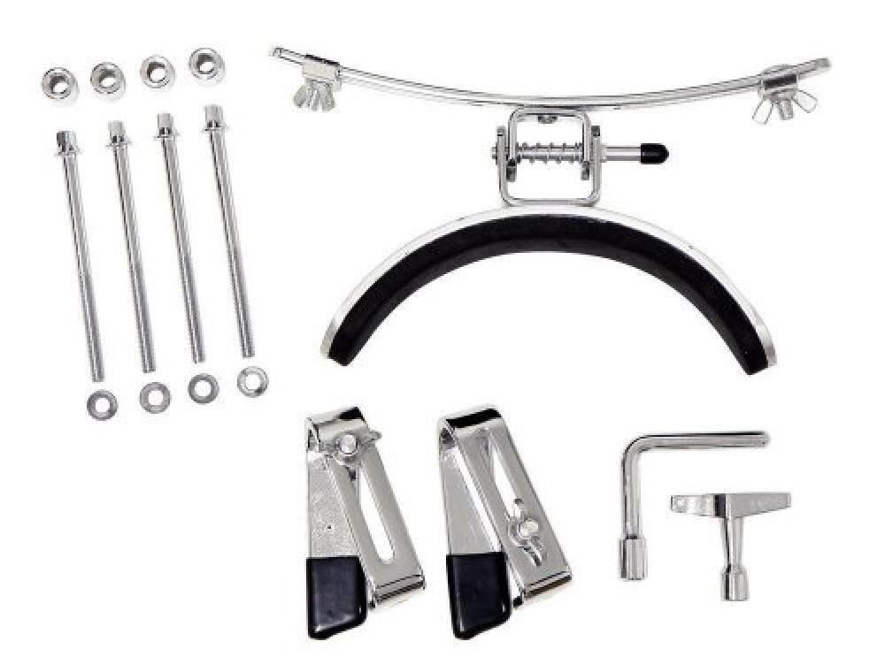 (TG. Kniebügel mit Verlängerung) Gewa 893083 Accessori Tamburi da Marcia Ginoc