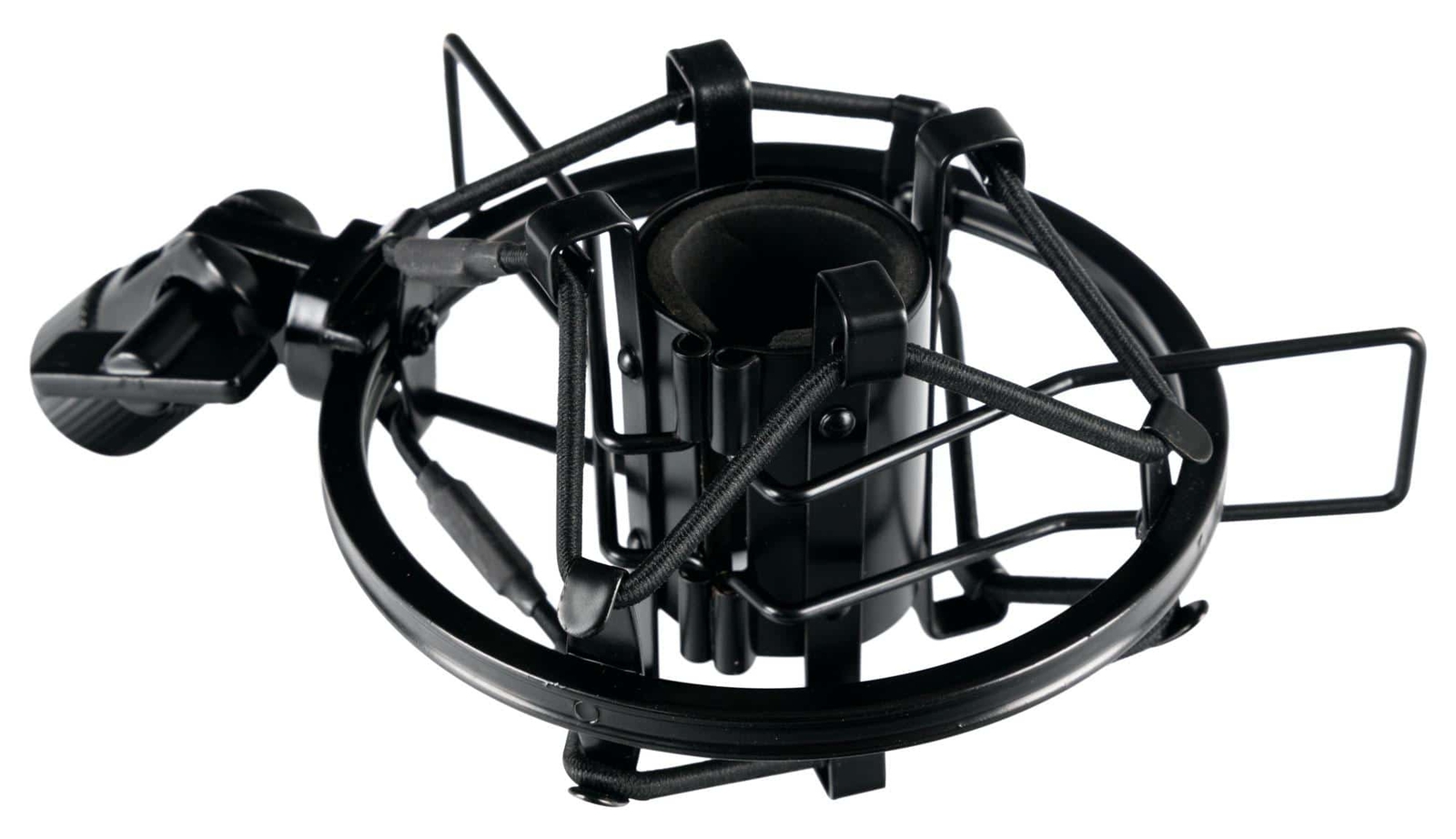 Ragno per Microfono Diaframma Piccolo 22-28mm Studio Antivibrazione Anti Shock