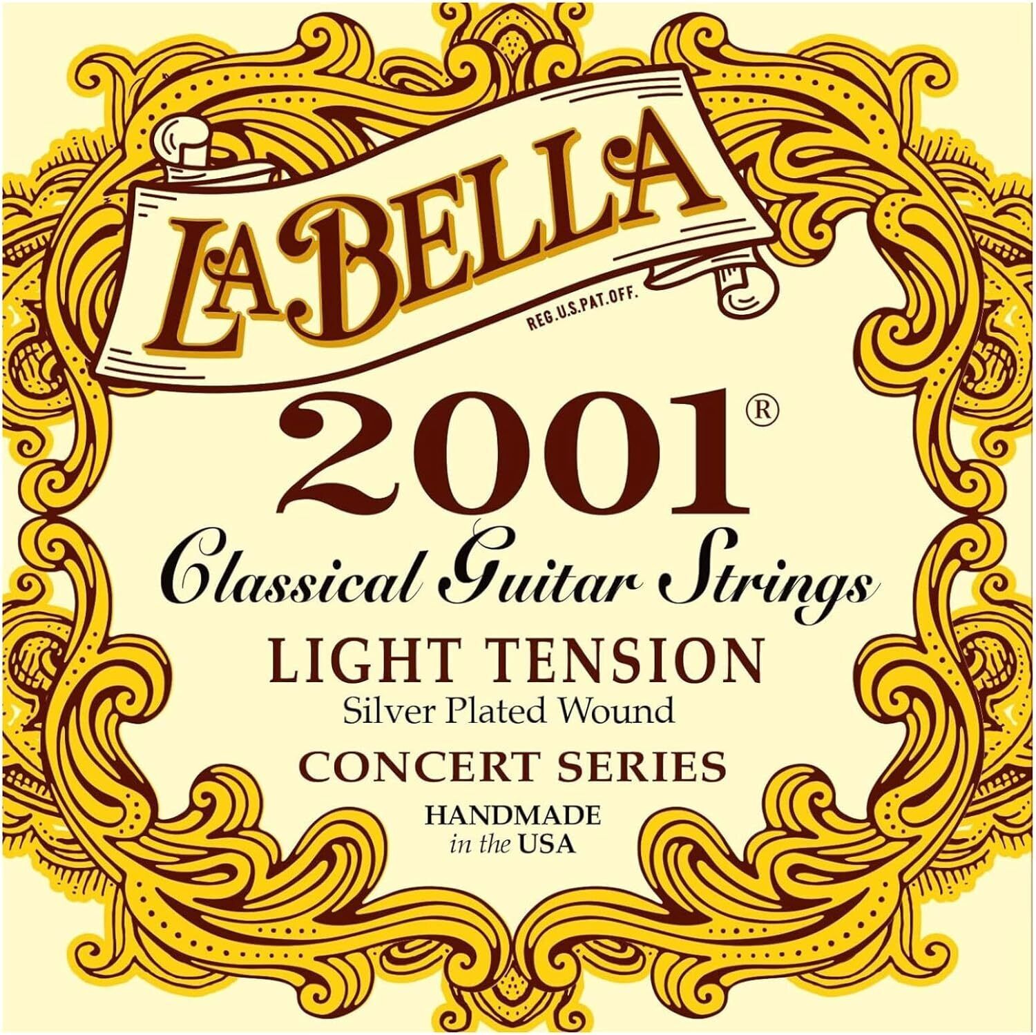 La Bella 2001 Classical Guitar Strings Light