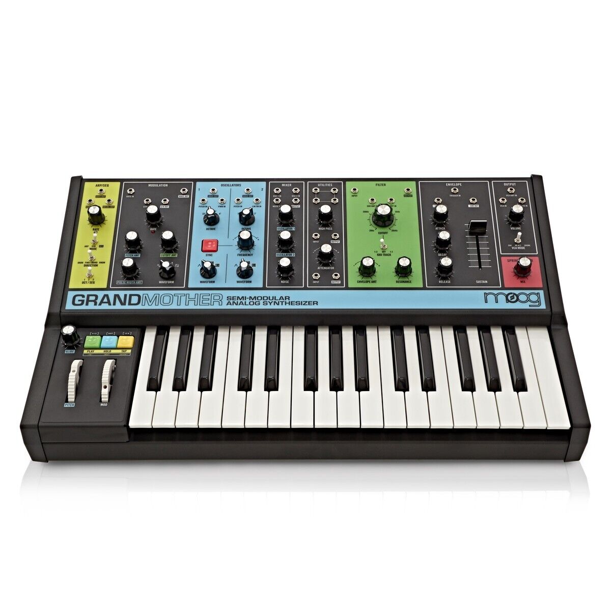 MOOG GRANDMOTHER SINTETIZZATORE ANALOGICO SEMI-MODULARE CON ARPEGGIATORE SEQUENC