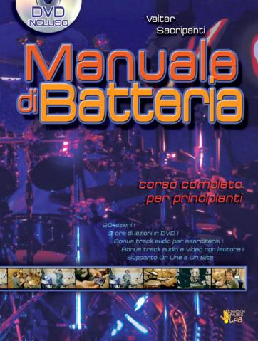 Carisch Manuale Di Batteria Valter Sacripanti Libro + Dvd