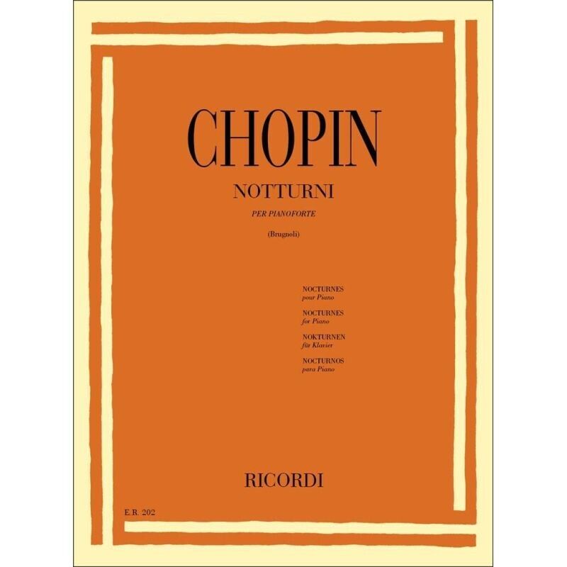 Chopin Notturni per pianoforte Edizioni Ricordi