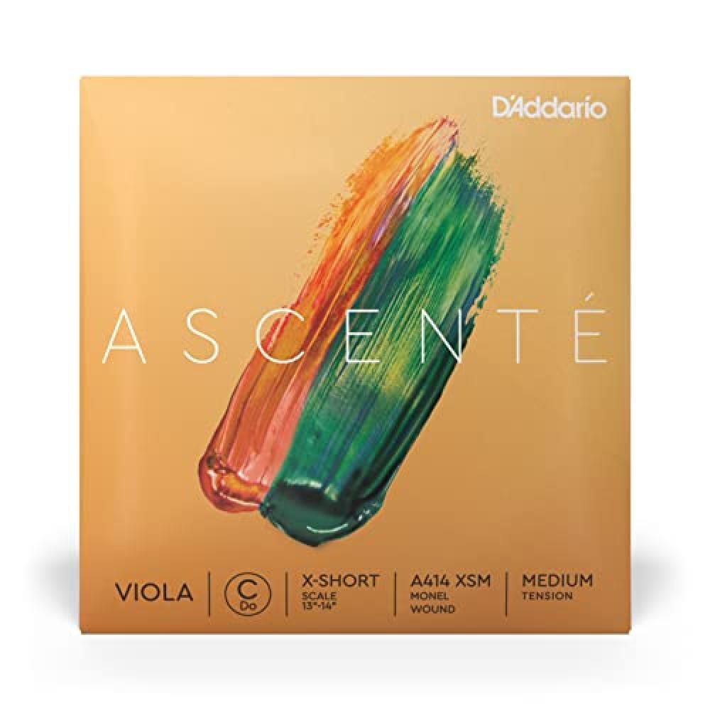 (TG. Extra-Short Scale) D'Addario Ascenté - Corda Do per viola, scala extra cor