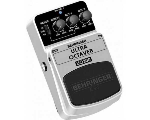 BEHRINGER UO300 ULTRA OCTAVER PEDALE EFFETTO PER CHITARRA 3 MODE DIRETTO / OTTAV