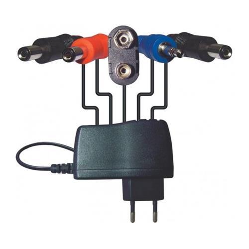 BEHRINGER PSU-HSB-ALL ALIMENTATORE UNIVERSALE + CAVI PER 9 EFFETTI A PEDALE PER