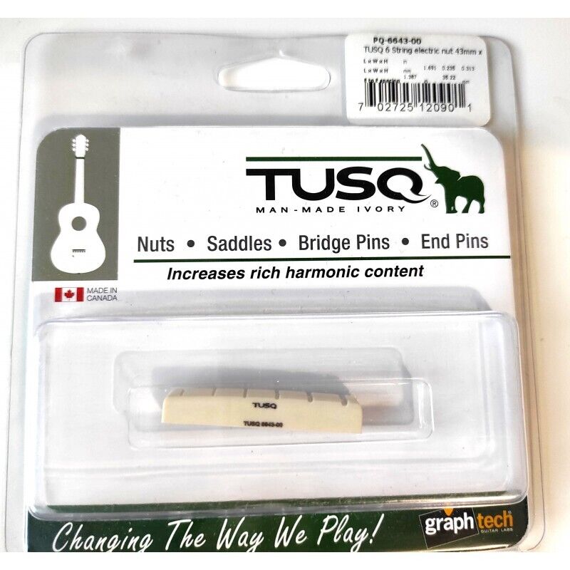 Capotasto Tusq Graph Tech 43 x 6 X 8 MM PQ-6643-00