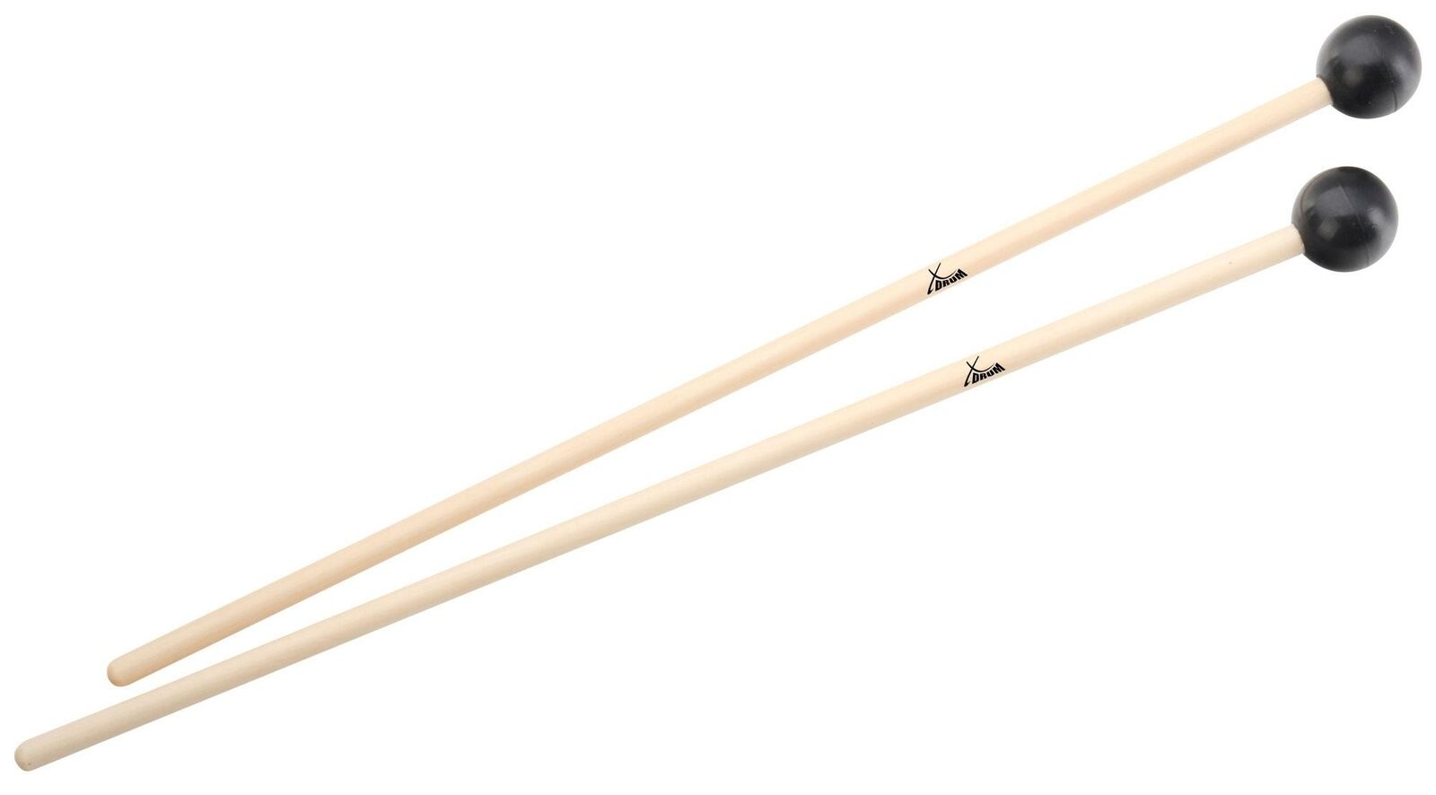 Coppia di Battenti Bacchette per Xilofono Vibrafono in Legno e Plastica 37 cm