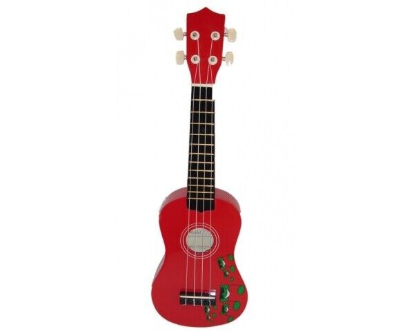 OLVEIRA UK20RD UKULELE CORDE PER BAMBINI MANICO IN LEGNO DURO / TASTIERA E PONTE