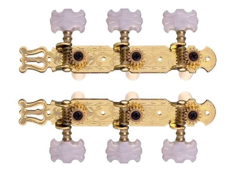 SET MECCANICHE DORATE PER CHITARRA CLASSICA DR.PARTS