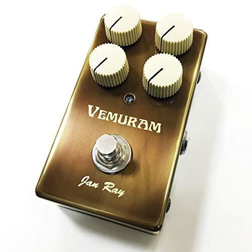 VEMURAM JAN RAY Overdrive 9 V Batteria Volume, Guadagno, Basso, Treble,