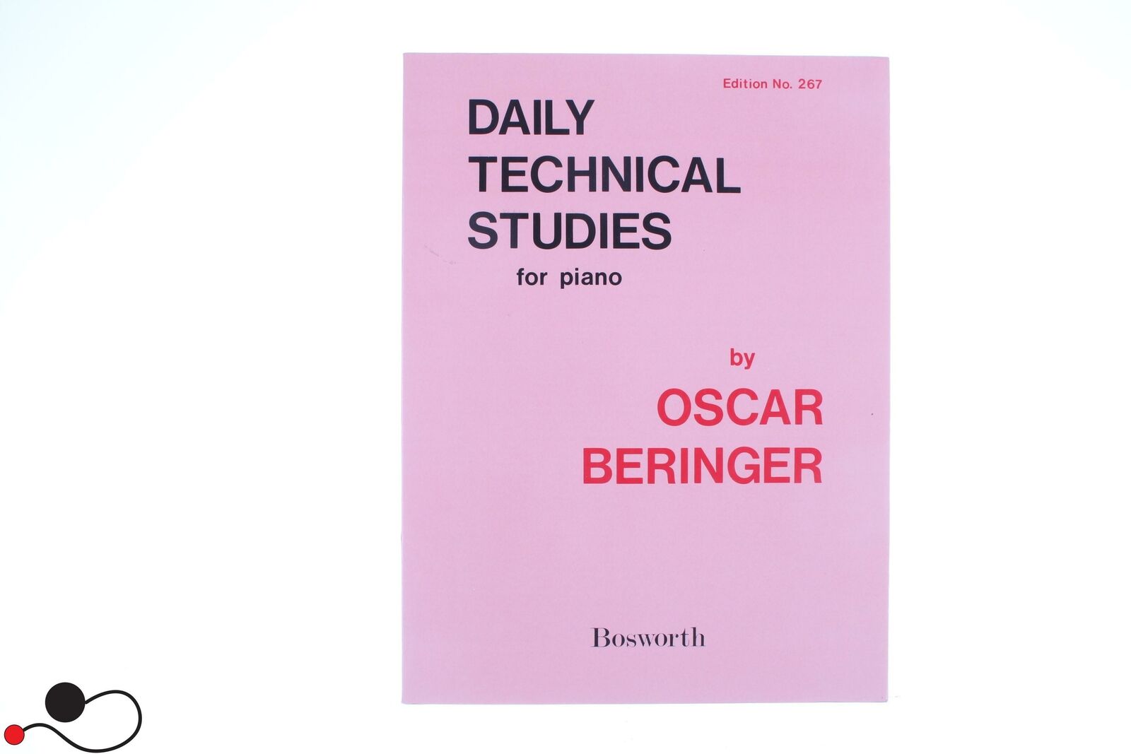 SPARTITO BOSWORTH PIANOFORTE  BERINGER DAILY TECHNICAL STUDIES FOR PIANO