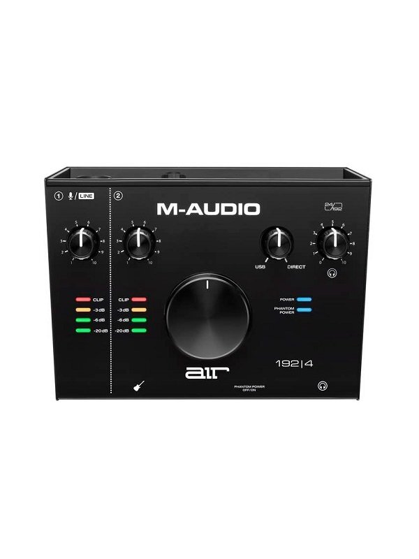 Interfaccia audio Midi Usb 2 IN 2 OUT con ingresso microfonico M-AUDIO AIR 192|4