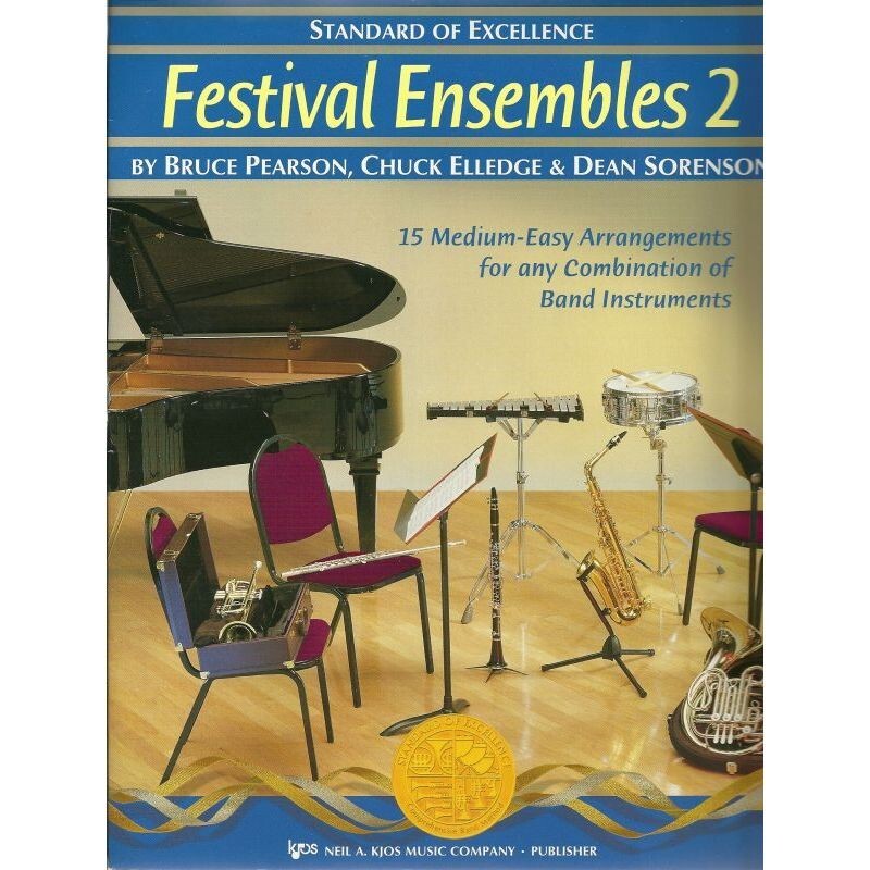 Standard of Excellence Festival Ensembles, Book 2 - Clarinet/Bass Clarinetby Bru