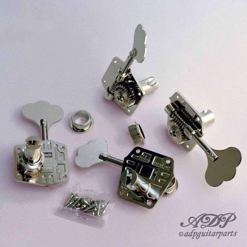 Meccaniche Bassa Gotoh Resolite Luce Peso P J Basso Tuners 4L Reversibile GB640