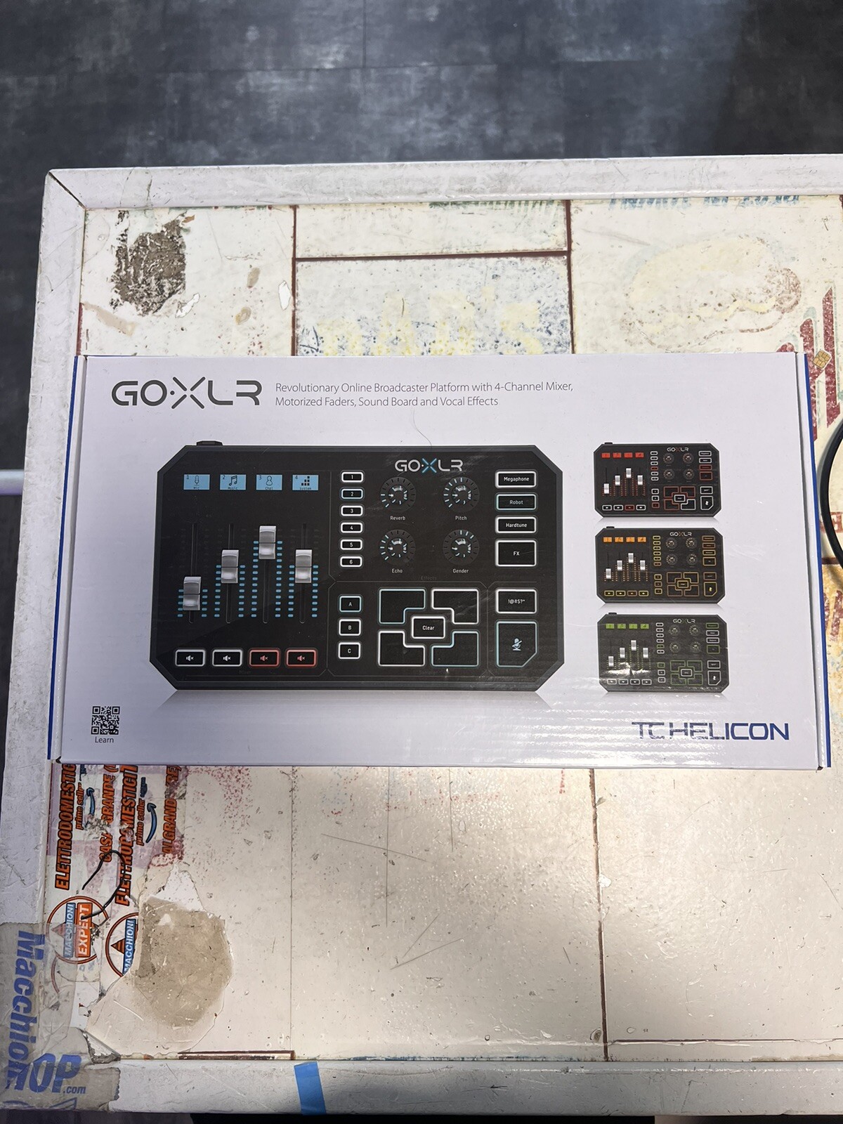 TC HELICON GO XLR Interfaccia audio multieffetto piattaforma broadcaster NUOVA