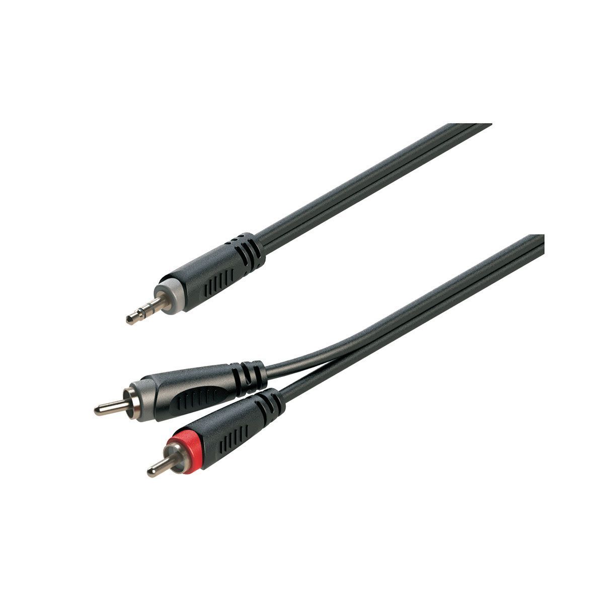 SOUNDSATION SJRR-30BK   Cavo Adattatore a Y MiniJack Stereo Maschio / Dual RCA