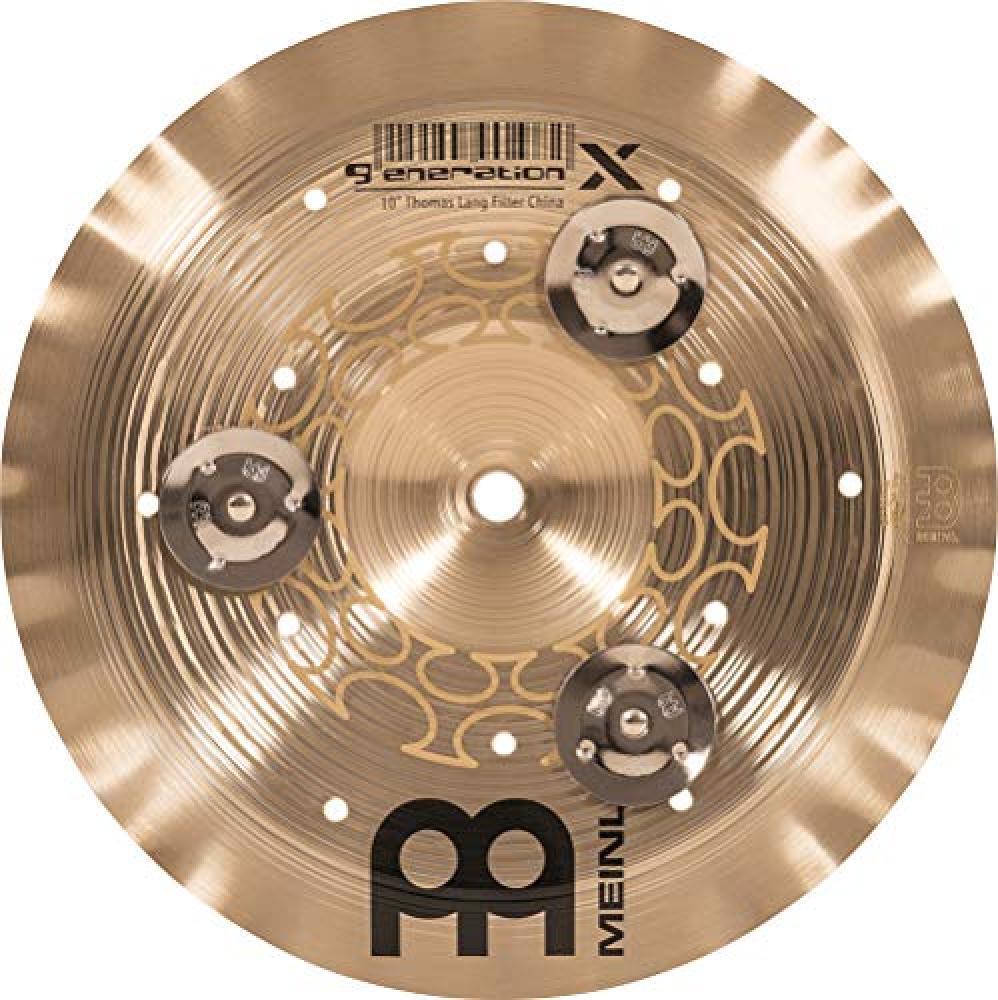 Meinl Cymbals GX-10FCH-J Generation X Thomas Lang Signature - Piatto Jingle Filt