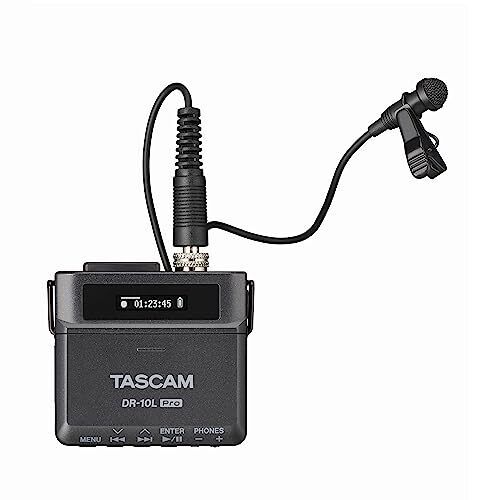 TASCAM DR-10L Pro 32-BIT Galleggiante Audio Campo Portatile Registratore W/