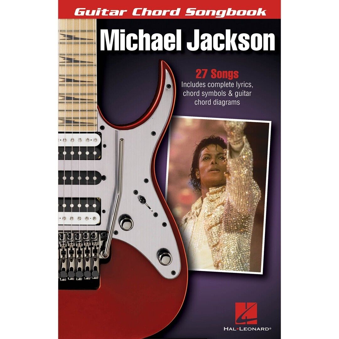Hal Leonard Michael Jackson Guitar Chord Songbook Michael Jackson Libro