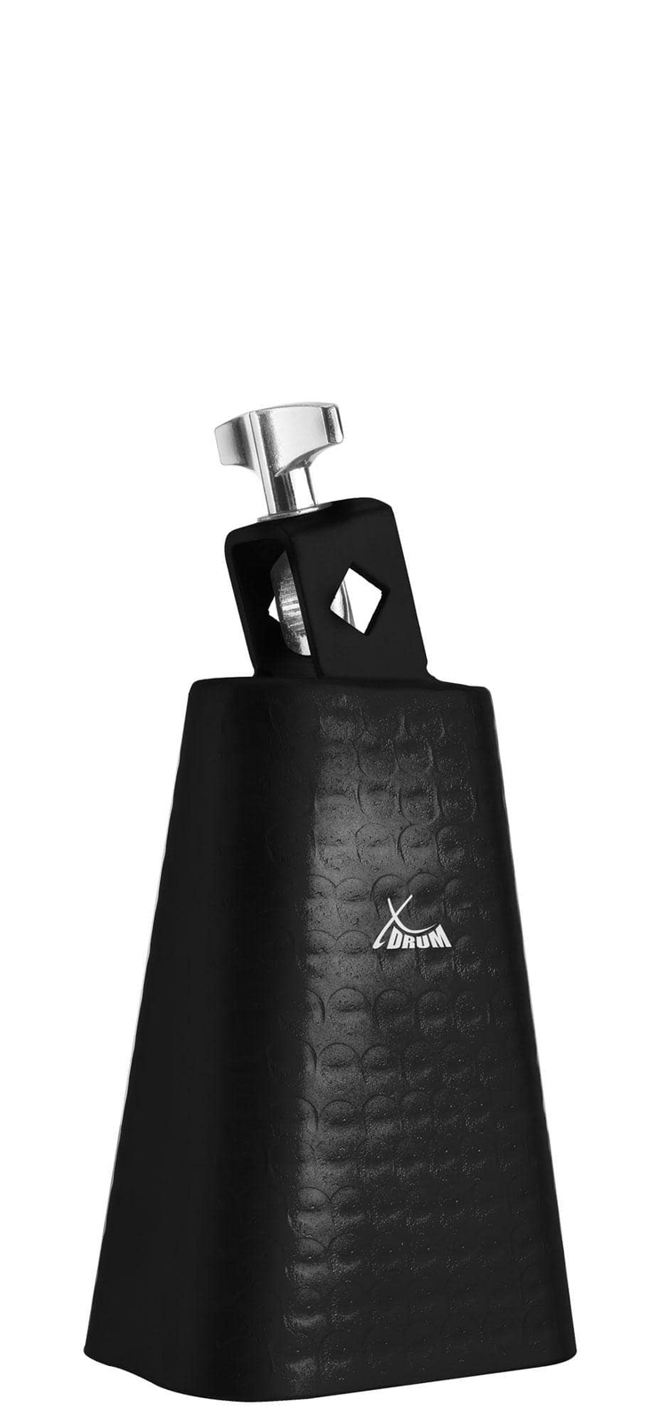 Campanacci Tamburo Montabile Mucca Bell Percussioni Mano 5'' Acciao Martellato