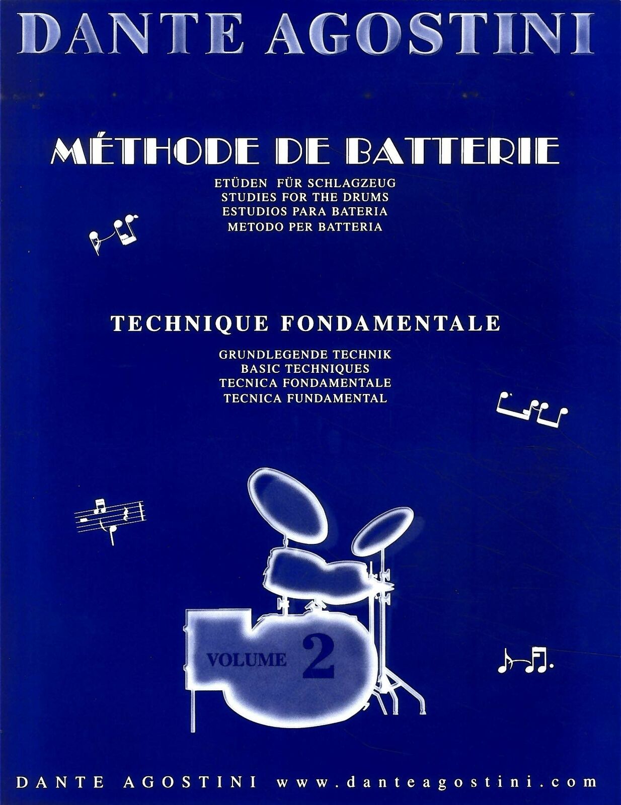 Carisch Metodo per batteria volume 2 Agostini Dante